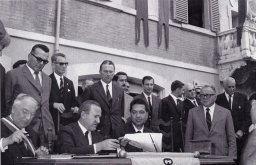 Signature du jumelage