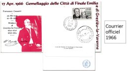 Courrier officiel envoyé en 1966