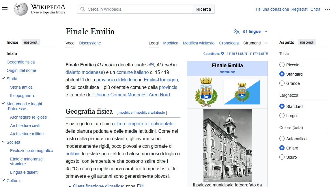 wikipedia finale